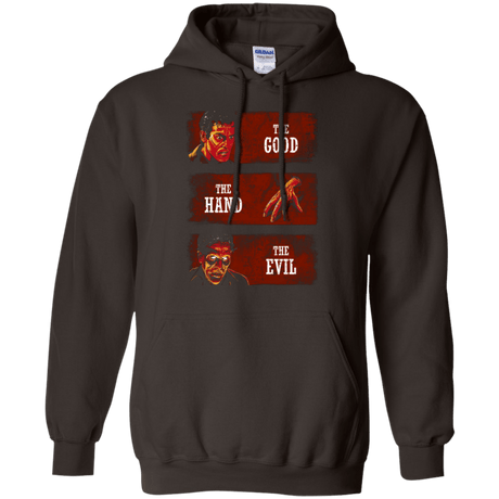 Sweatshirts Dark Chocolate / Small The Good the Hand and the Evil Pullover Hoodie