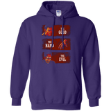 Sweatshirts Purple / Small The Good the Hand and the Evil Pullover Hoodie