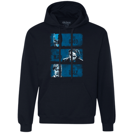 Sweatshirts Navy / Small The Good the Mad and the Ugly Premium Fleece Hoodie