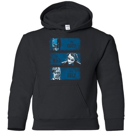 Sweatshirts Black / YS The Good the Mad and the Ugly Youth Hoodie