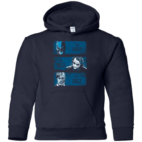 Sweatshirts Navy / YS The Good the Mad and the Ugly Youth Hoodie