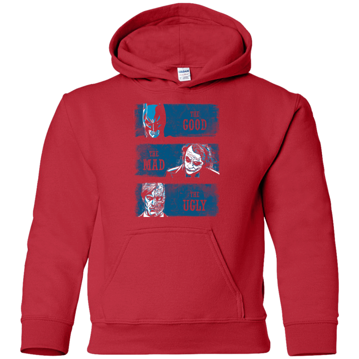 Sweatshirts Red / YS The Good the Mad and the Ugly Youth Hoodie