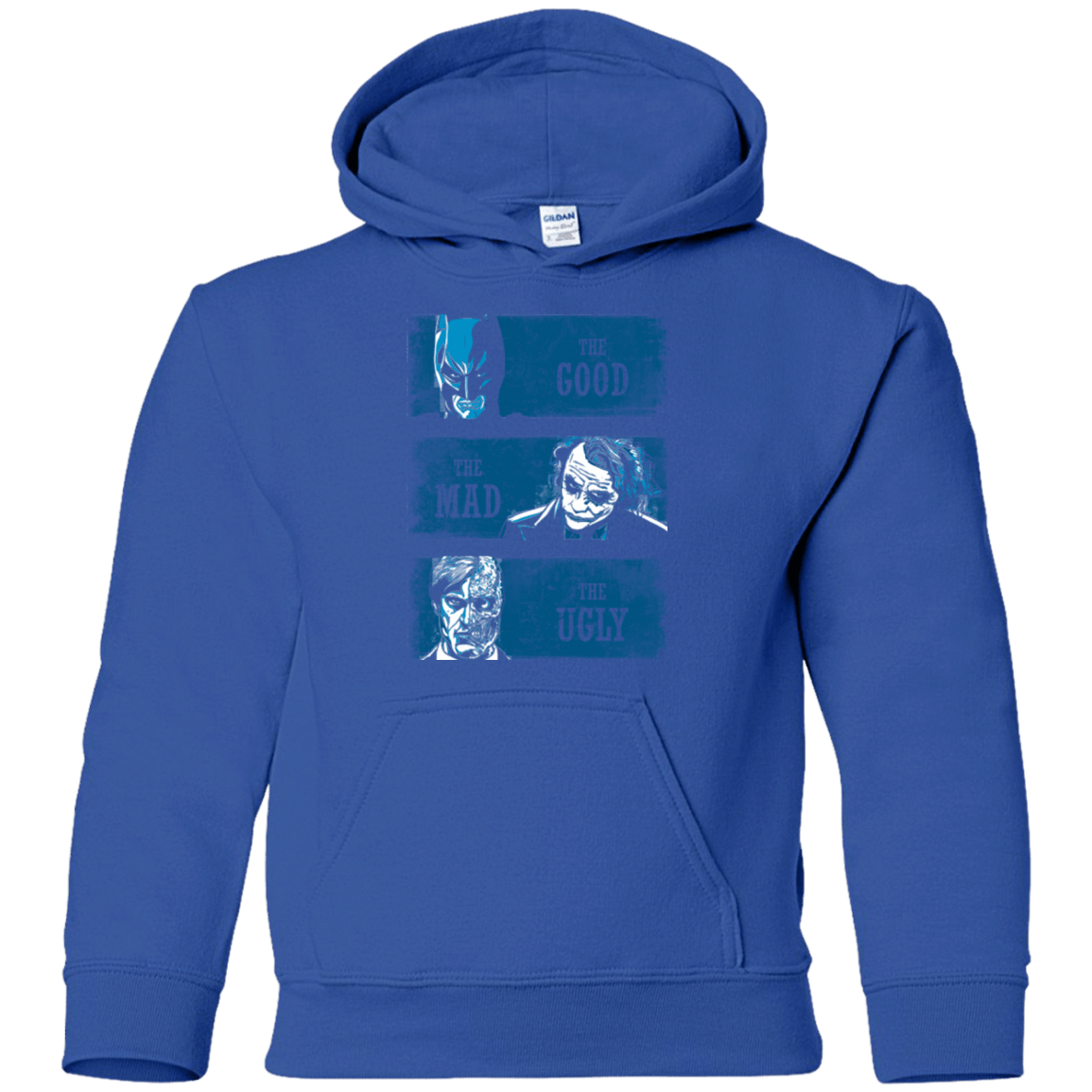 Sweatshirts Royal / YS The Good the Mad and the Ugly Youth Hoodie