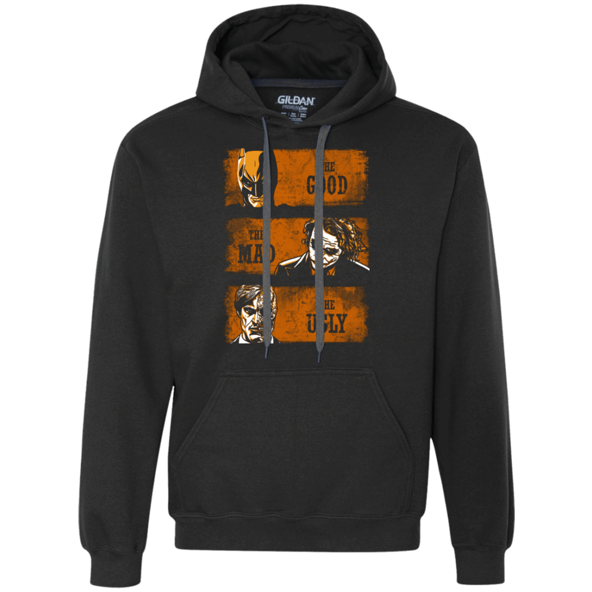 Sweatshirts Black / Small The Good the Mad and the Ugly2 Premium Fleece Hoodie