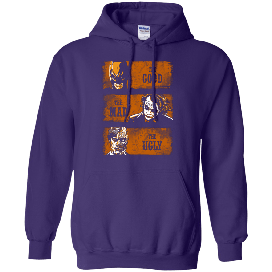 Sweatshirts Purple / Small The Good the Mad and the Ugly2 Pullover Hoodie