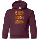 Sweatshirts Maroon / YS The Good the Mad and the Ugly2 Youth Hoodie