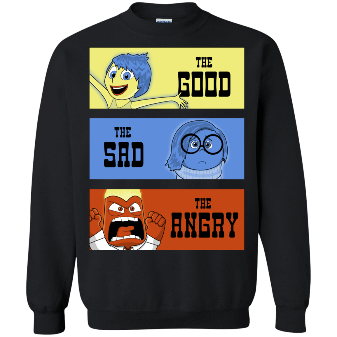 Sweatshirts Black / S The Good, the Sad & the Angry Crewneck Sweatshirt