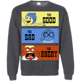 Sweatshirts Dark Heather / S The Good, the Sad & the Angry Crewneck Sweatshirt