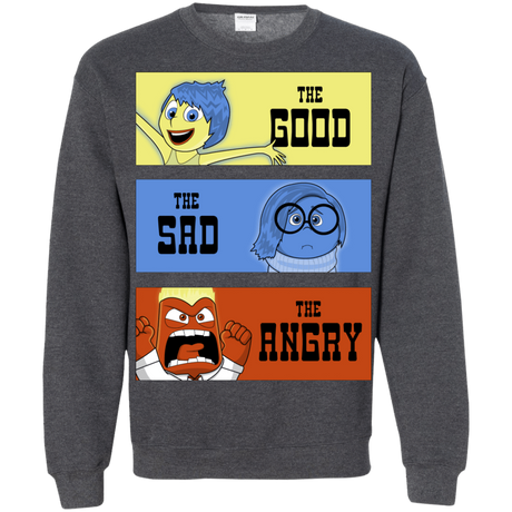 Sweatshirts Dark Heather / S The Good, the Sad & the Angry Crewneck Sweatshirt