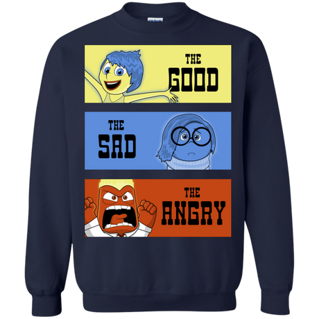 Sweatshirts Navy / S The Good, the Sad & the Angry Crewneck Sweatshirt