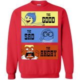Sweatshirts Red / S The Good, the Sad & the Angry Crewneck Sweatshirt