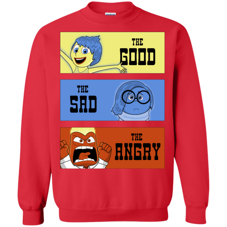 Sweatshirts Red / S The Good, the Sad & the Angry Crewneck Sweatshirt