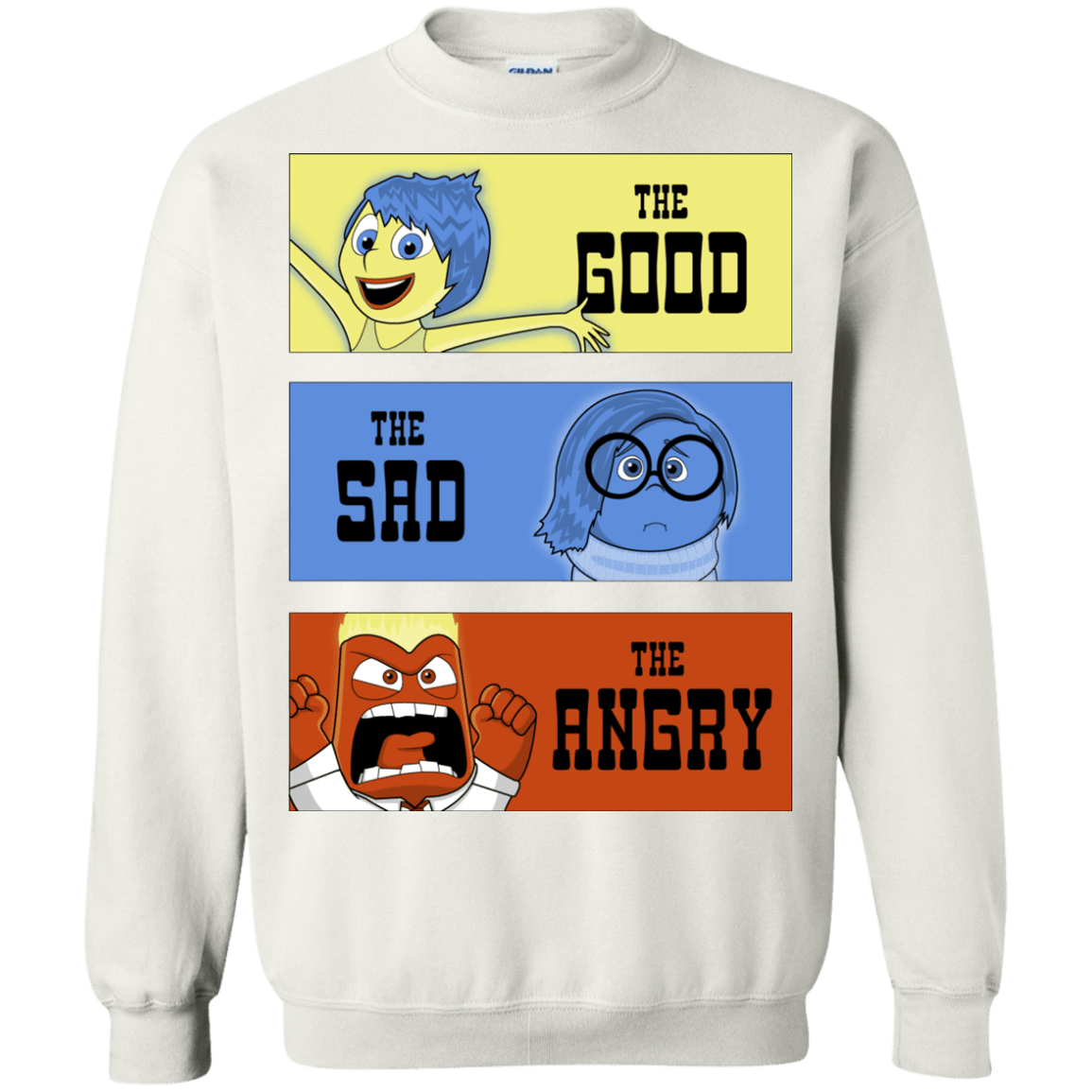 Sweatshirts White / S The Good, the Sad & the Angry Crewneck Sweatshirt