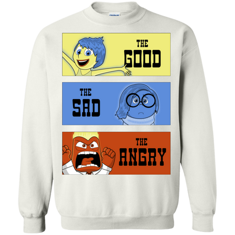 Sweatshirts White / S The Good, the Sad & the Angry Crewneck Sweatshirt
