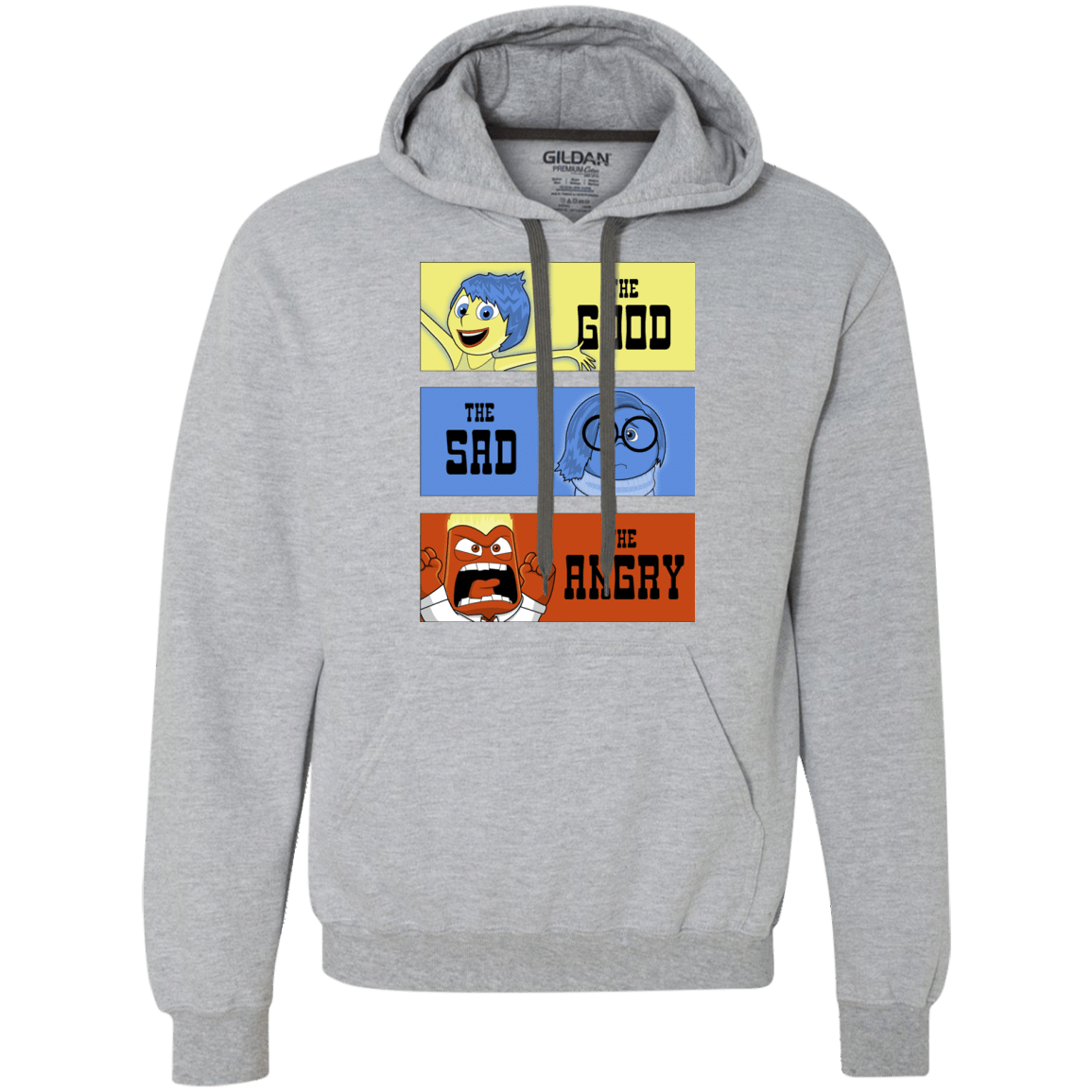 The Good, the Sad & the Angry Premium Fleece Hoodie