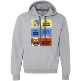 The Good, the Sad & the Angry Premium Fleece Hoodie