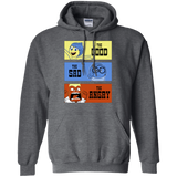 Sweatshirts Dark Heather / S The Good, the Sad & the Angry Pullover Hoodie