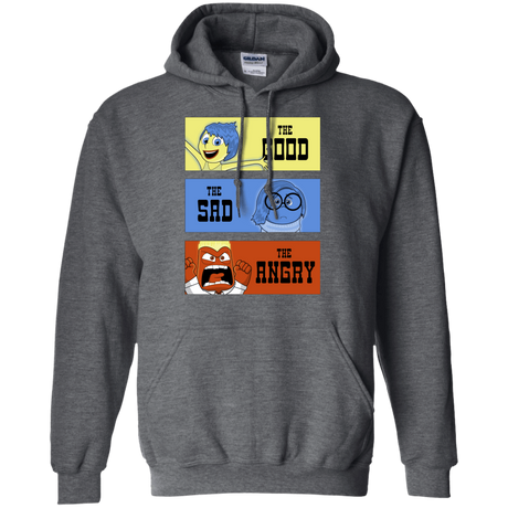 Sweatshirts Dark Heather / S The Good, the Sad & the Angry Pullover Hoodie