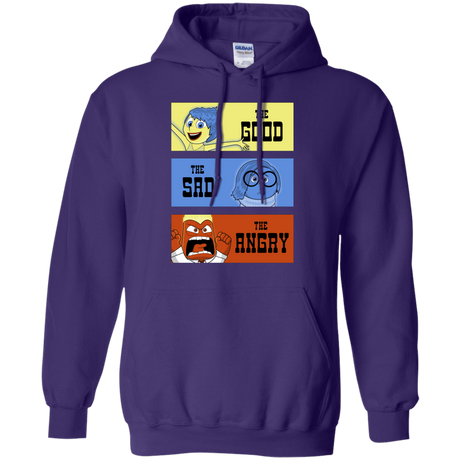 Sweatshirts Purple / S The Good, the Sad & the Angry Pullover Hoodie