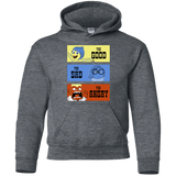 Sweatshirts Dark Heather / YS The Good, the Sad & the Angry Youth Hoodie