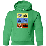 Sweatshirts Irish Green / YS The Good, the Sad & the Angry Youth Hoodie