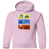 Sweatshirts Light Pink / YS The Good, the Sad & the Angry Youth Hoodie