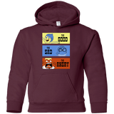 Sweatshirts Maroon / YS The Good, the Sad & the Angry Youth Hoodie