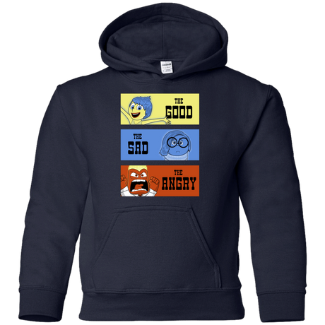 Sweatshirts Navy / YS The Good, the Sad & the Angry Youth Hoodie