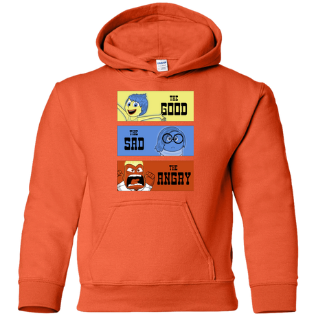 Sweatshirts Orange / YS The Good, the Sad & the Angry Youth Hoodie