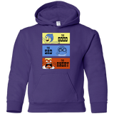 Sweatshirts Purple / YS The Good, the Sad & the Angry Youth Hoodie