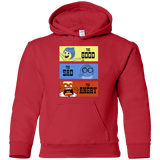 Sweatshirts Red / YS The Good, the Sad & the Angry Youth Hoodie