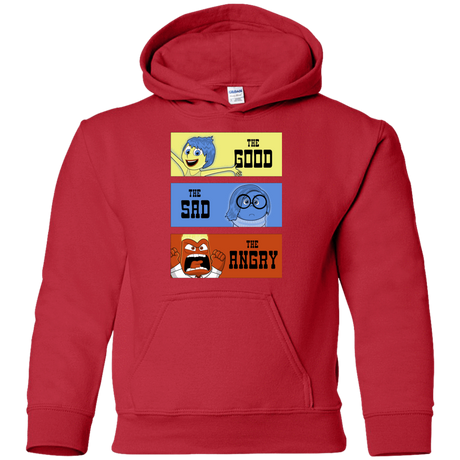 Sweatshirts Red / YS The Good, the Sad & the Angry Youth Hoodie