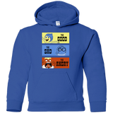 Sweatshirts Royal / YS The Good, the Sad & the Angry Youth Hoodie