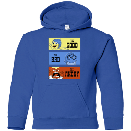 Sweatshirts Royal / YS The Good, the Sad & the Angry Youth Hoodie