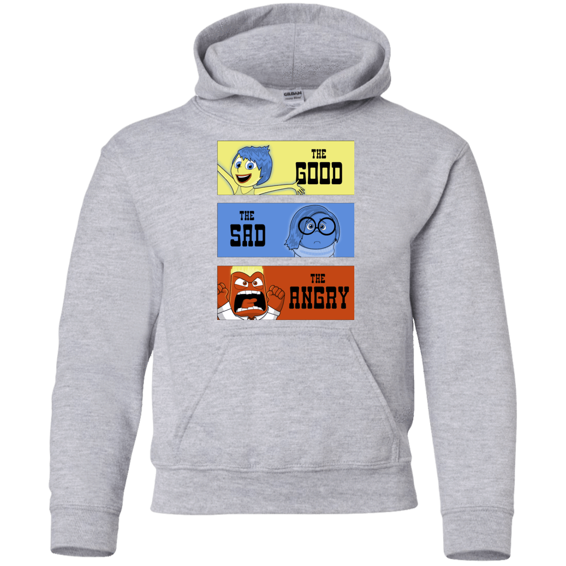 Sweatshirts Sport Grey / YS The Good, the Sad & the Angry Youth Hoodie