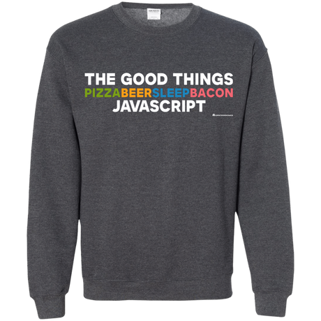 Sweatshirts Dark Heather / Small The Good Things Crewneck Sweatshirt