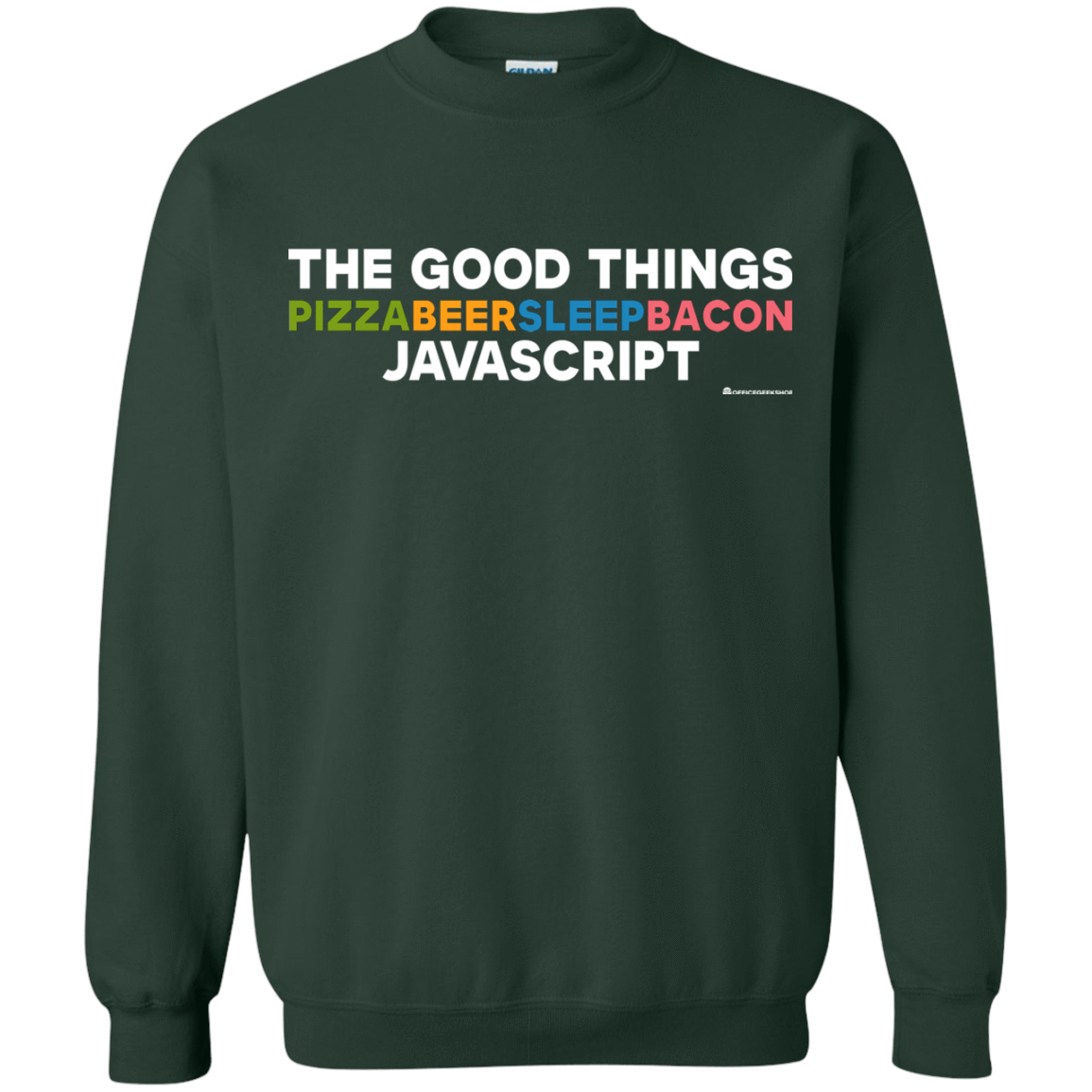 Sweatshirts Forest Green / Small The Good Things Crewneck Sweatshirt