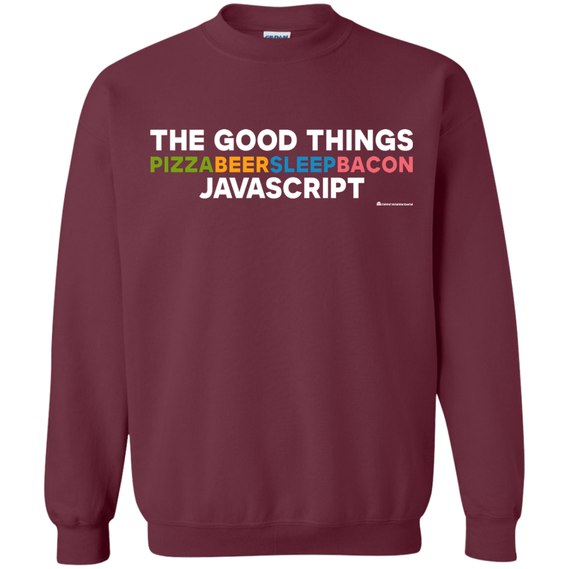 Sweatshirts Maroon / Small The Good Things Crewneck Sweatshirt
