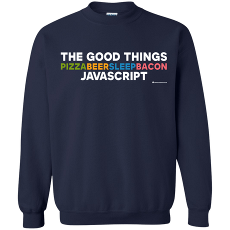 Sweatshirts Navy / Small The Good Things Crewneck Sweatshirt
