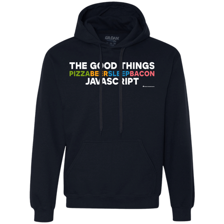 Sweatshirts Navy / Small The Good Things Premium Fleece Hoodie