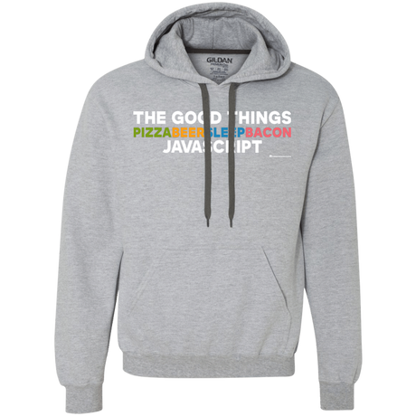 Sweatshirts Sport Grey / Small The Good Things Premium Fleece Hoodie