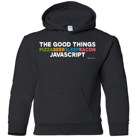 Sweatshirts Black / YS The Good Things Youth Hoodie