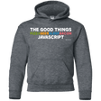 Sweatshirts Dark Heather / YS The Good Things Youth Hoodie