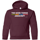 Sweatshirts Maroon / YS The Good Things Youth Hoodie