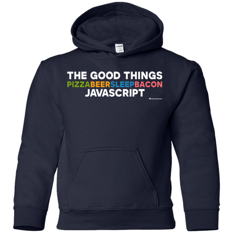 Sweatshirts Navy / YS The Good Things Youth Hoodie