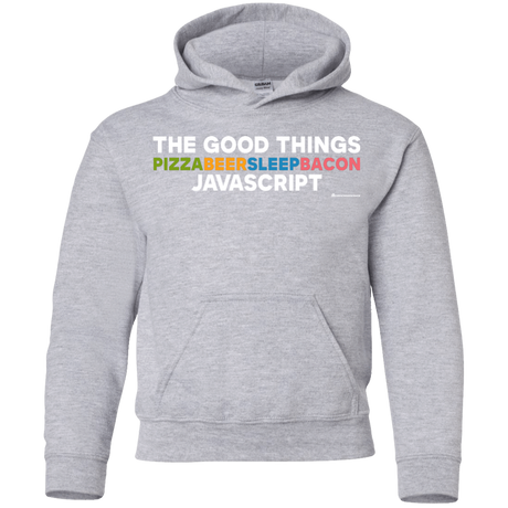 Sweatshirts Sport Grey / YS The Good Things Youth Hoodie
