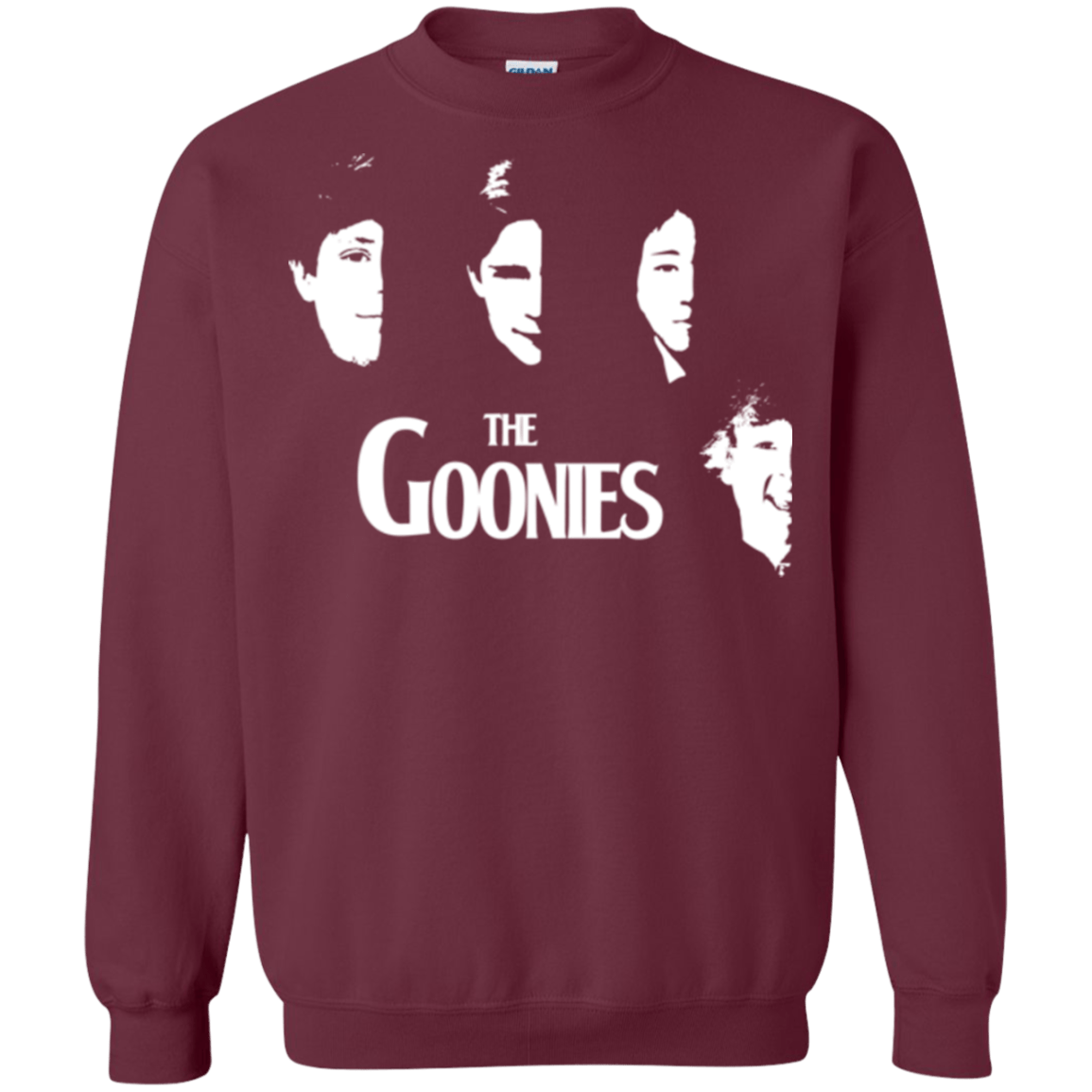 Sweatshirts Maroon / Small The Goonies Crewneck Sweatshirt