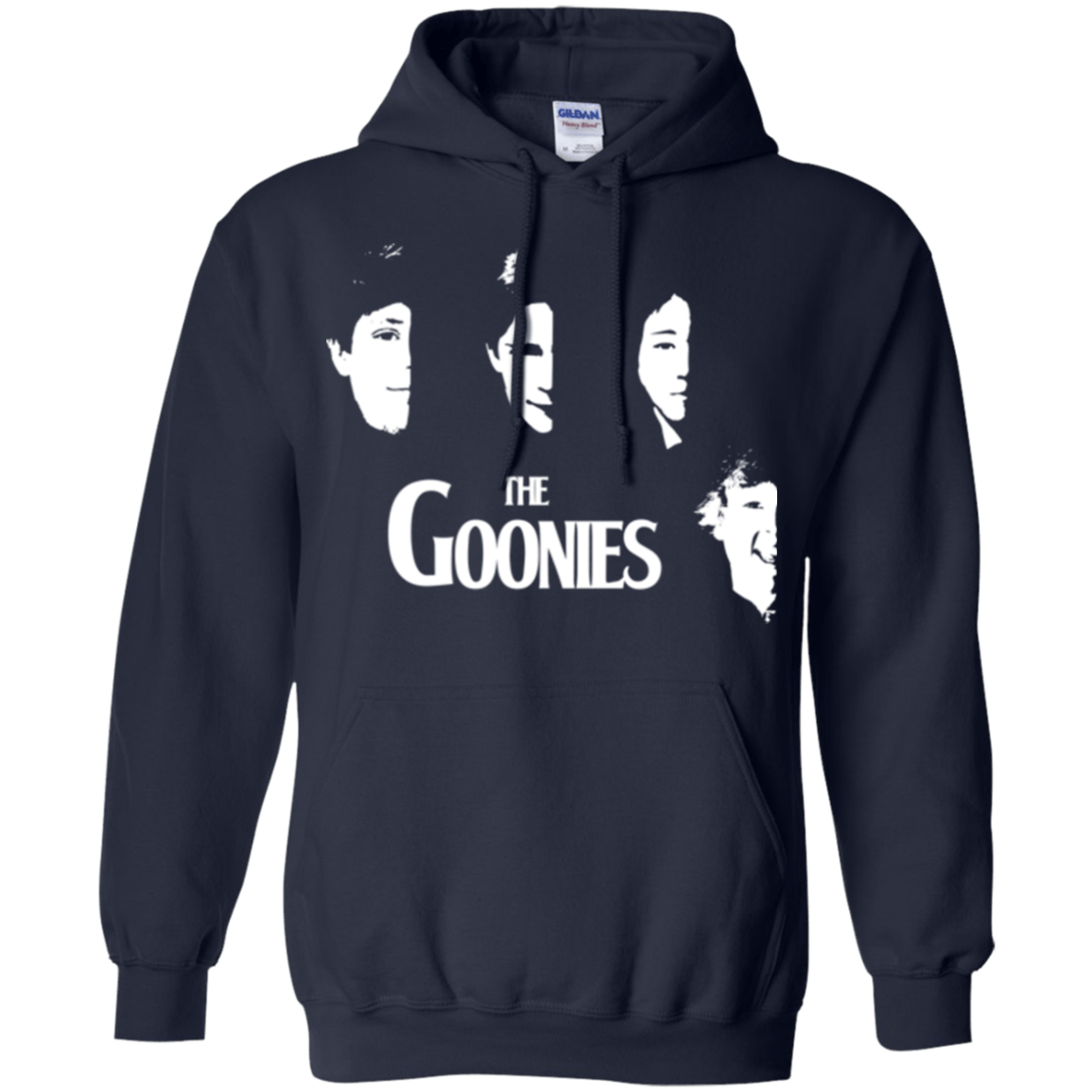 Sweatshirts Navy / Small The Goonies Pullover Hoodie