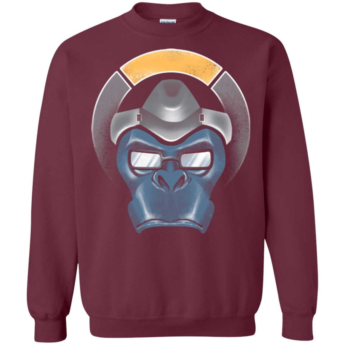 Sweatshirts Maroon / Small The Gorilla Crewneck Sweatshirt