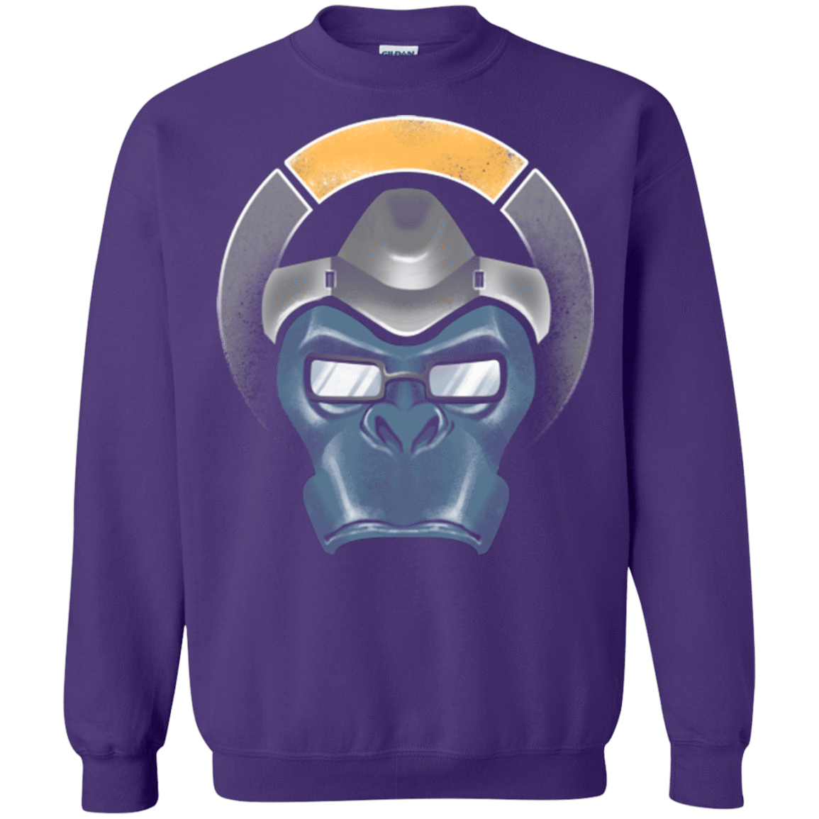 Sweatshirts Purple / Small The Gorilla Crewneck Sweatshirt